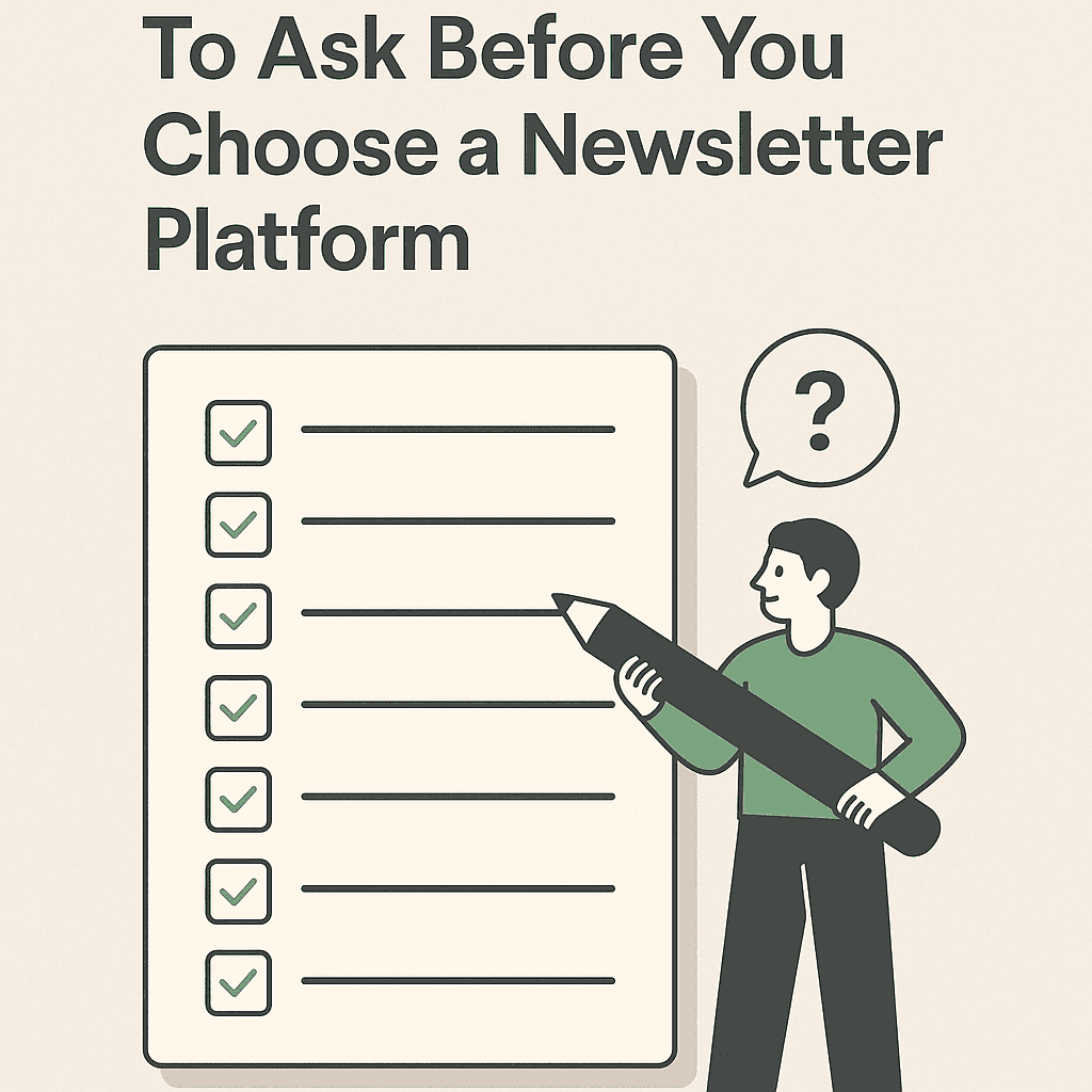 10 Questions to Ask Before You Choose a Newsletter Platform