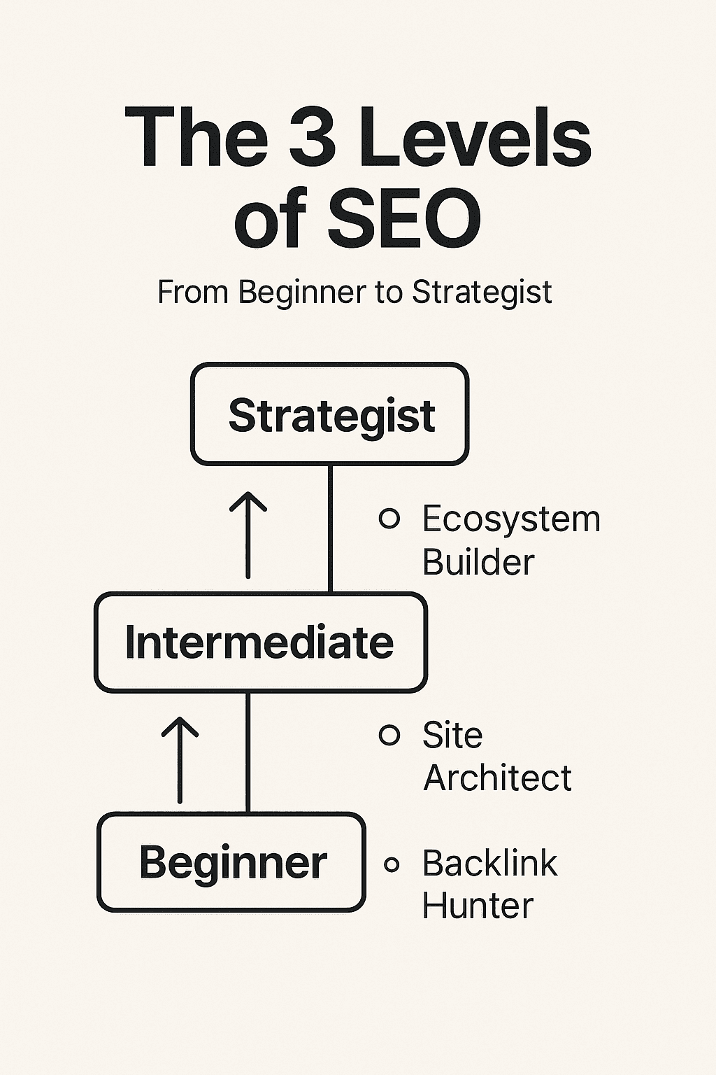 The 3 Levels of SEO: From Beginner to Strategist