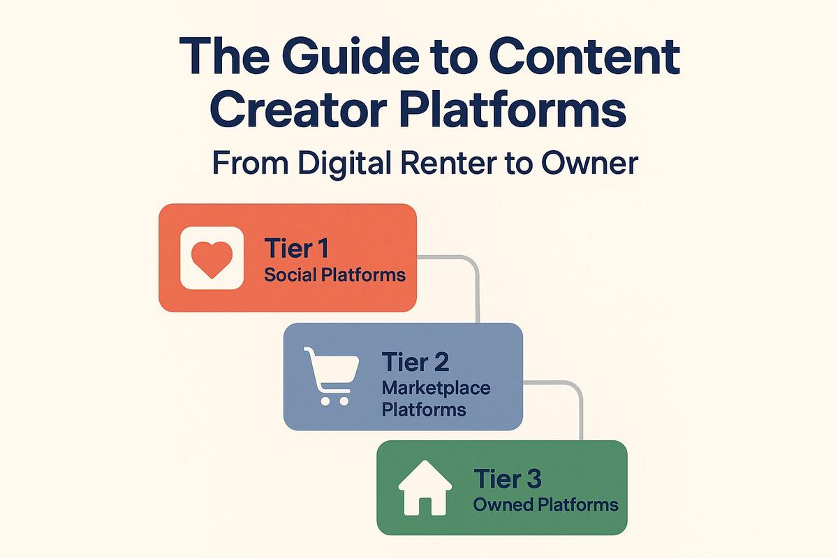 The Guide to Content Creator Platforms: From Digital Renter to Owner
