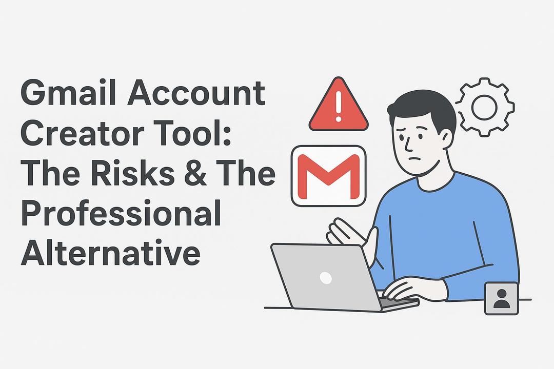 Gmail Account Creator Tool: The Risks & The Professional Alternative