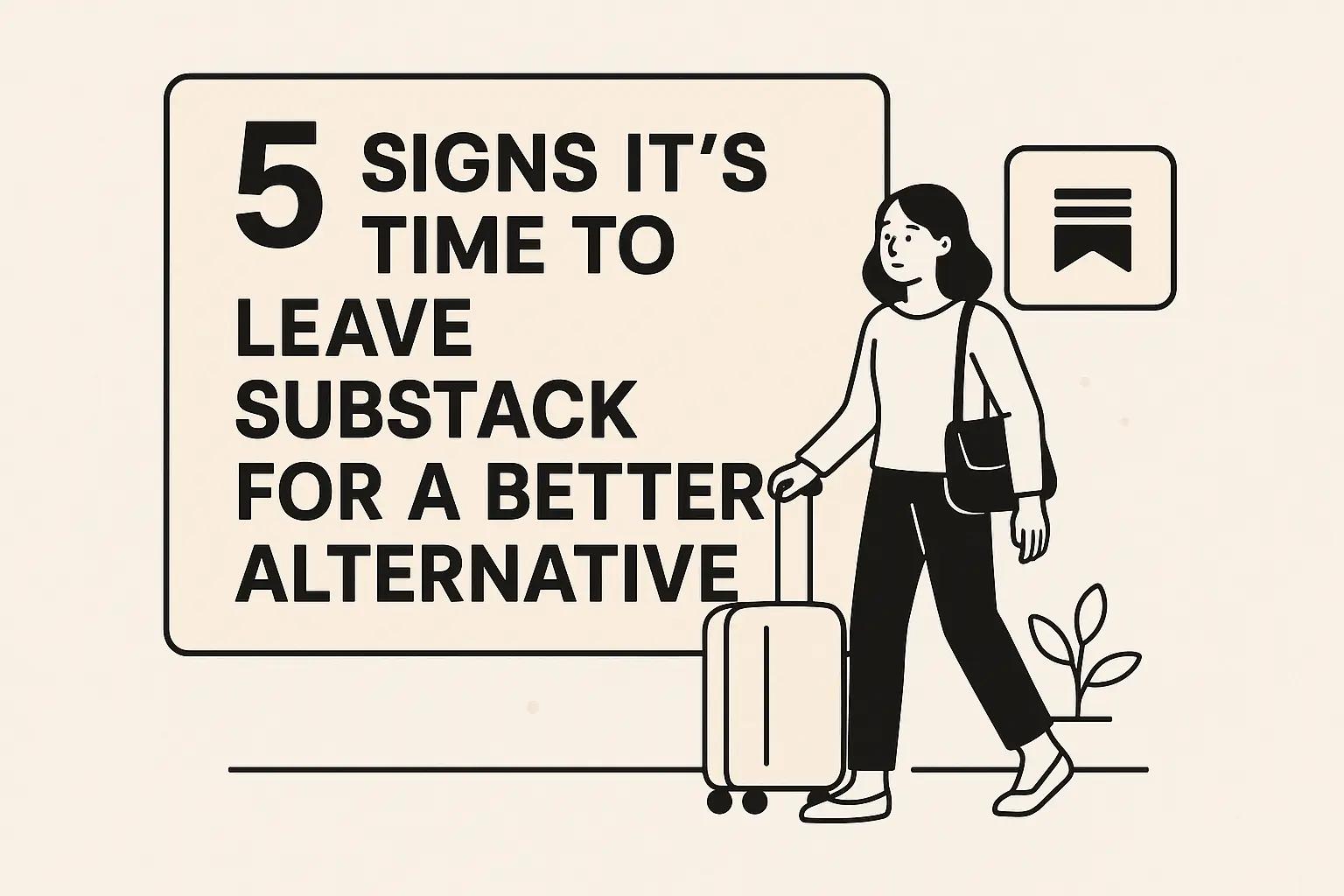 Leaving Substack? 5 Signs You Need a Better Alternative