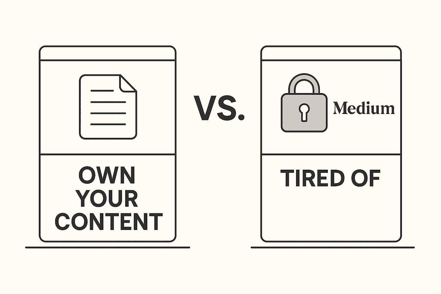 Tired of Medium's Paywall? Why Owning Your Content is a Smarter Move
