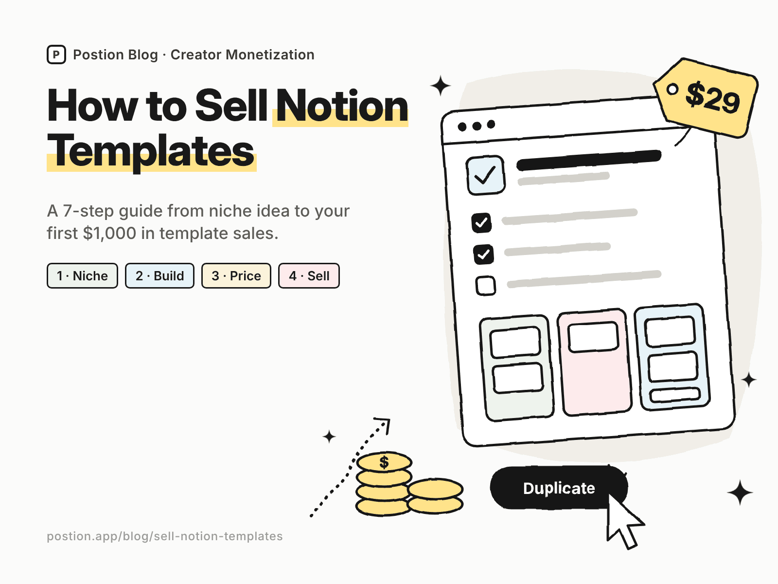 How to Sell Notion Templates: A 7-Step Guide (2026)