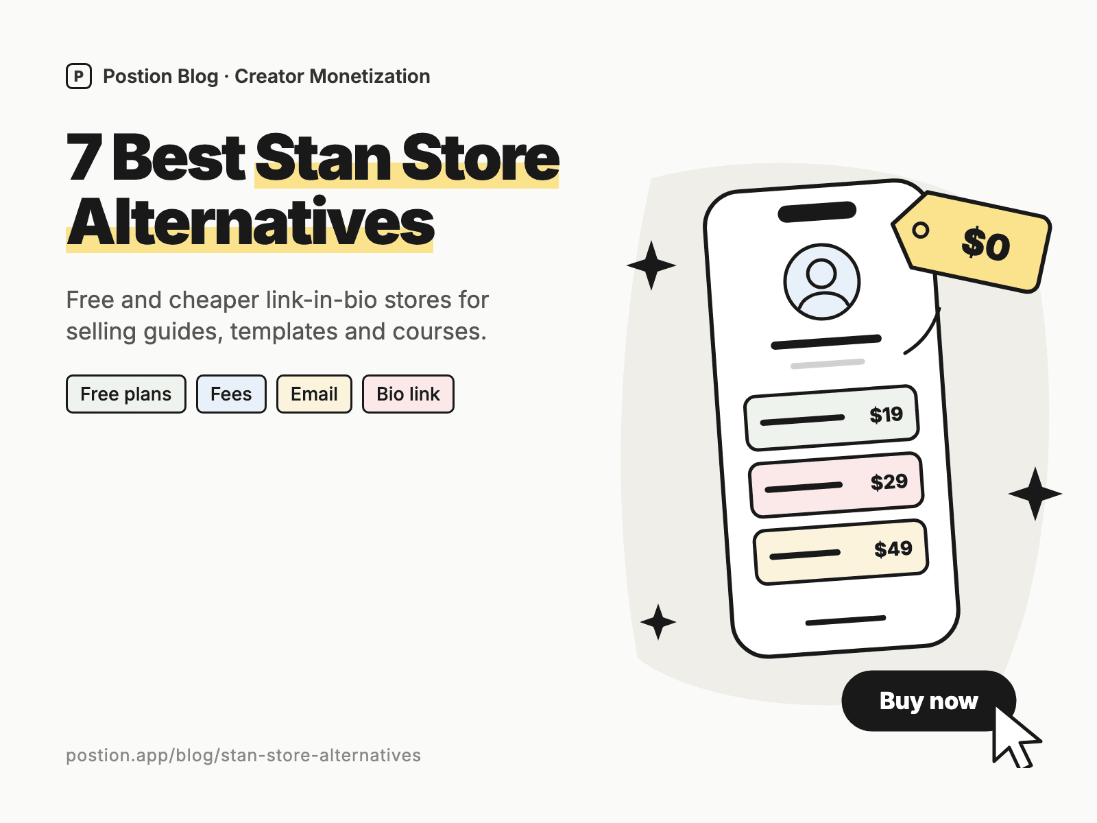 7 Best Stan Store Alternatives in 2026 (Free & Cheaper Options)