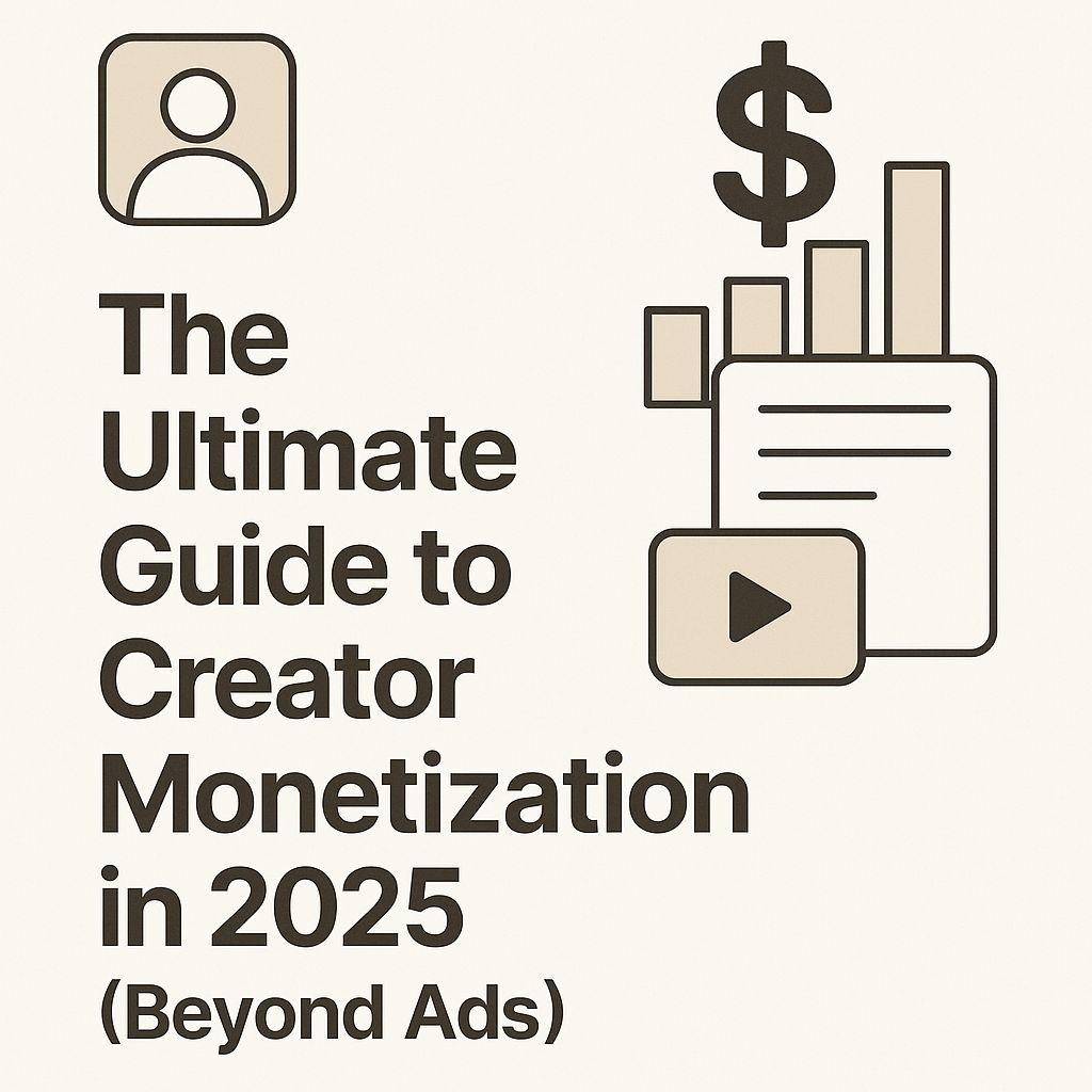The Ultimate Guide to Creator Monetization in 2026 (Beyond Ads)