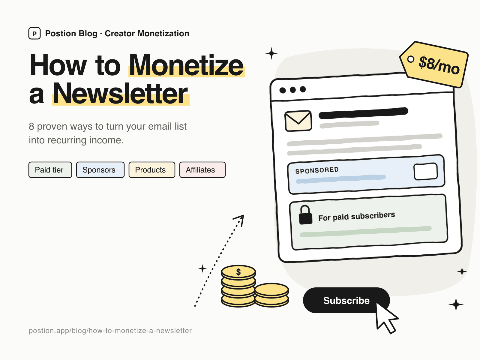 How to Monetize a Newsletter: 8 Proven Ways to Make Money (2026)
