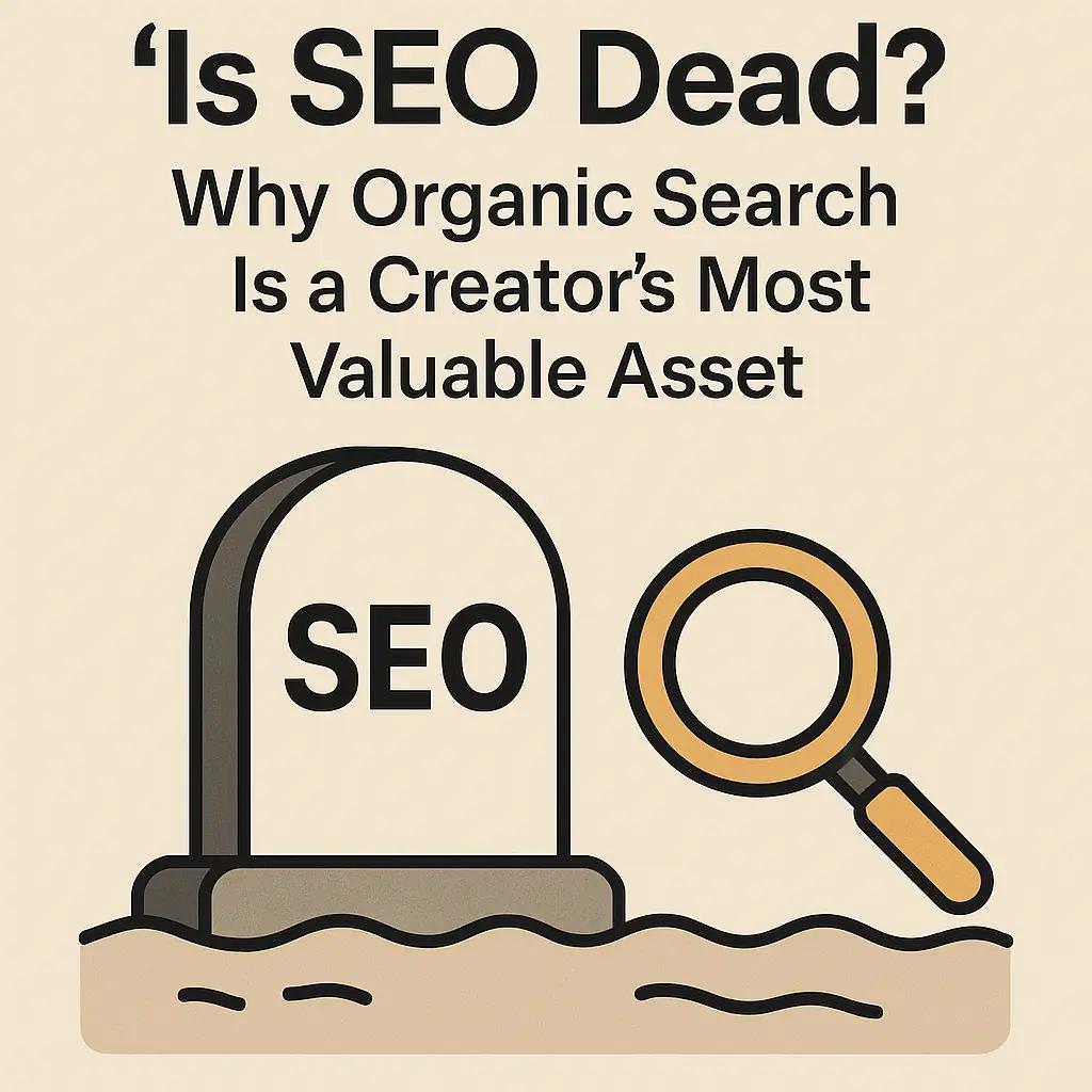 "Is SEO Dead?" Why Organic Search Is a Creator's Most Valuable Asset
