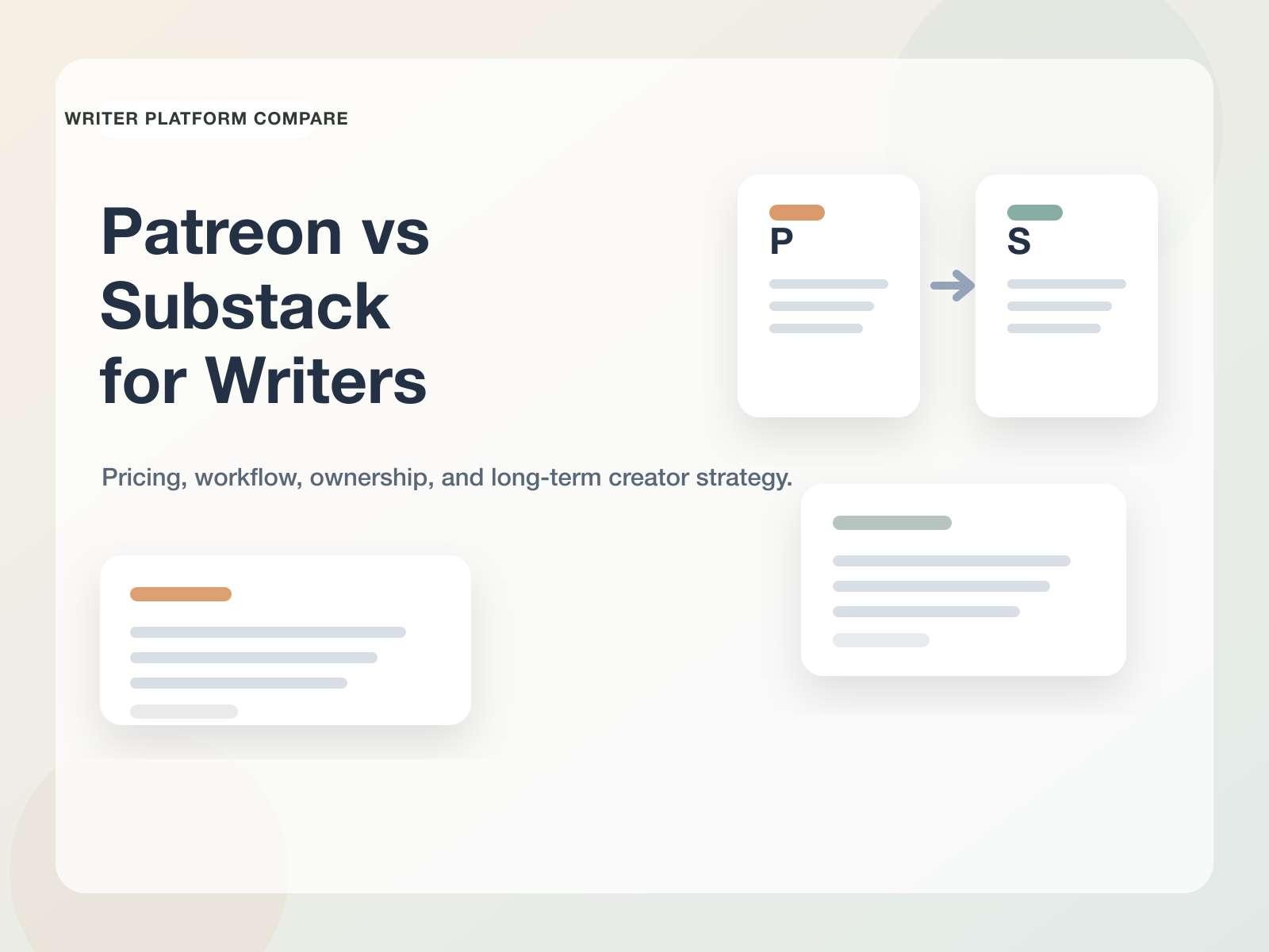 Patreon vs Substack for Writers: Which Is Better in 2026?
